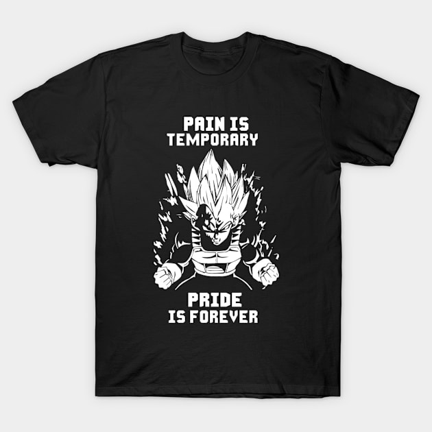 Vegeta Pride T-Shirt by HumorGuy